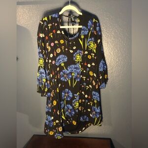 NWOT Anthropologie Small Floral dress